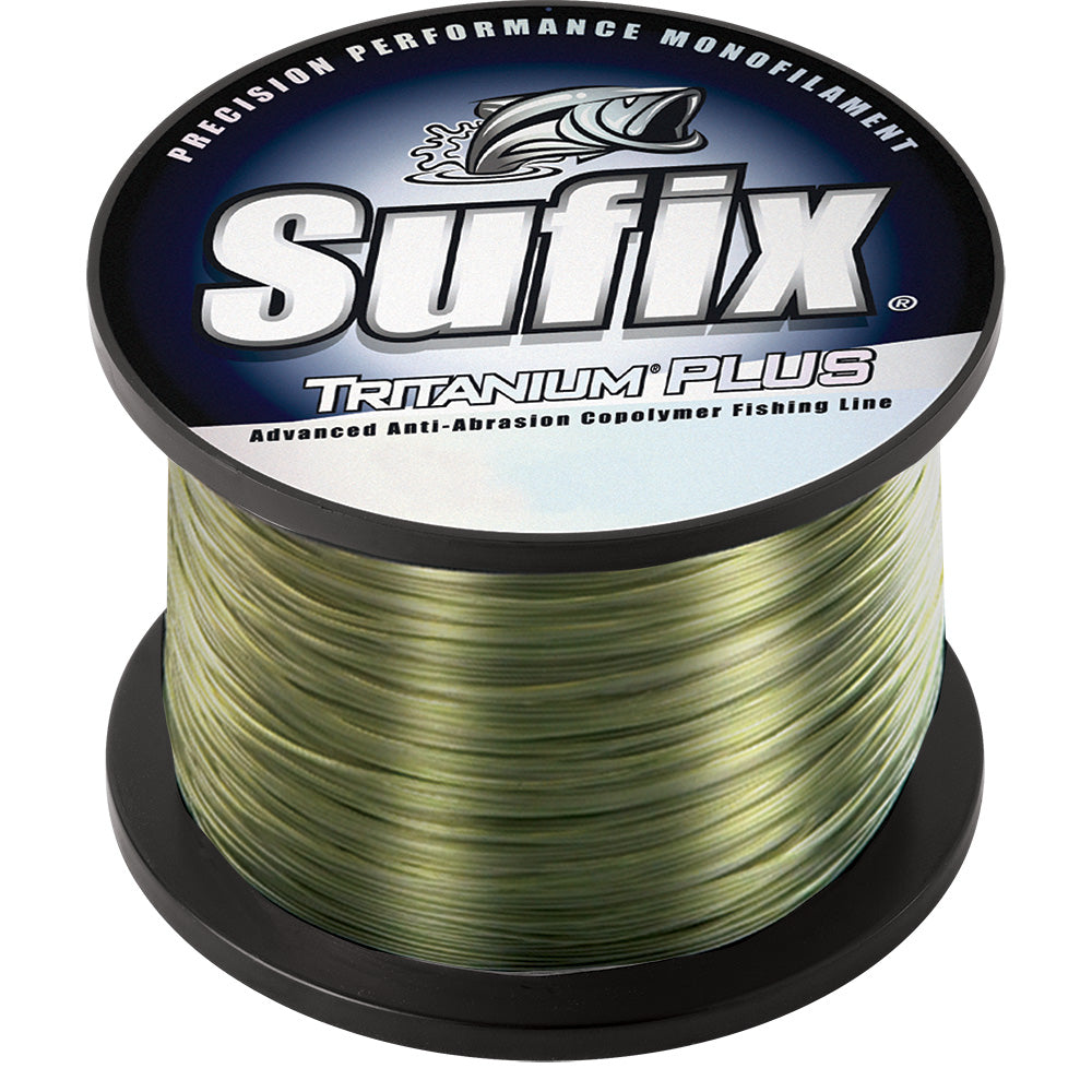 Sufix Tritanum Plus - 8lb - Dark Green - 1720 yds [696-108G] - Premium Lines & Leaders from Sufix - Just $14.99! 