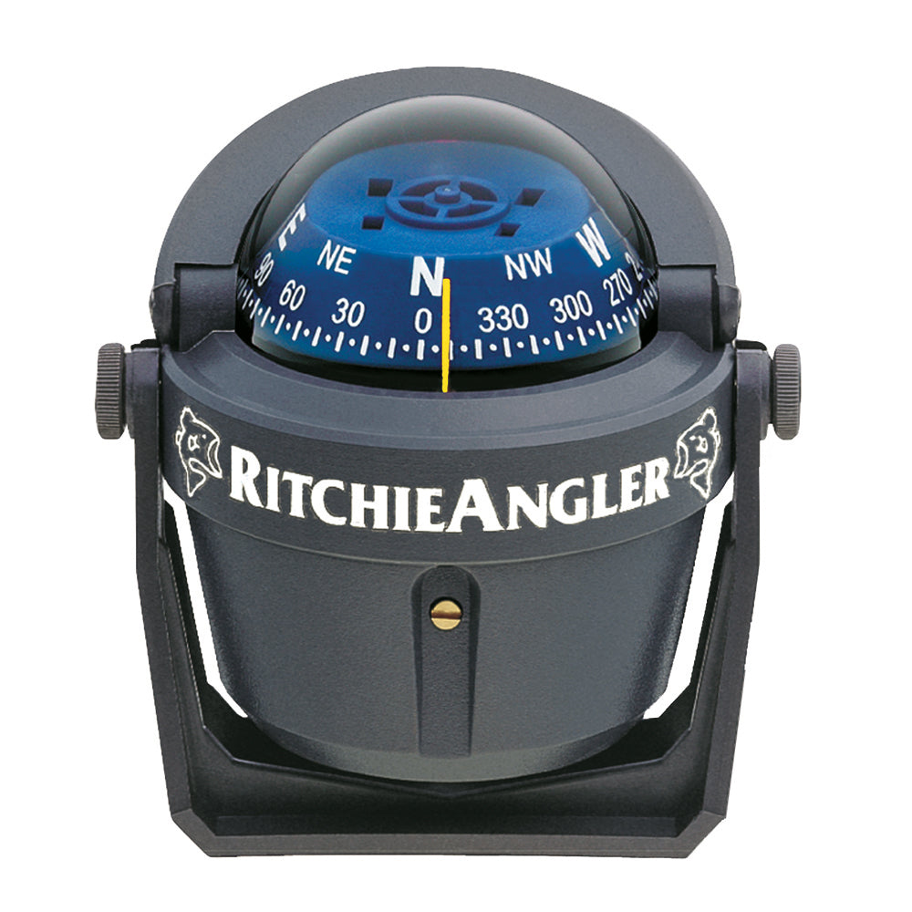Ritchie RA-91 RitchieAngler Compass - Bracket Mount - Gray [RA-91] - Brand_Ritchie, Marine Navigation & Instruments, Marine Navigation & Instruments | Compasses - Ritchie - Compasses