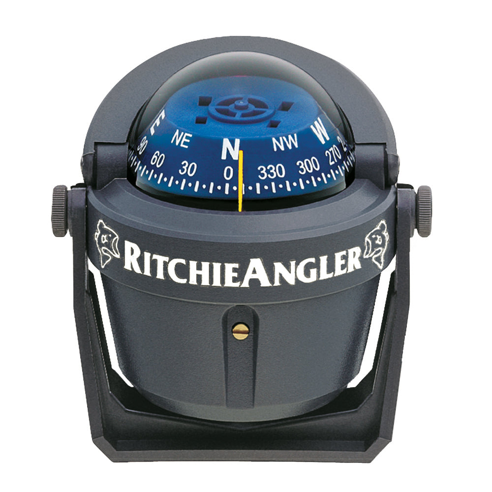 Ritchie RA-91 RitchieAngler Compass - Bracket Mount - Gray [RA-91] - Premium Compasses from Ritchie - Just $87.99! 