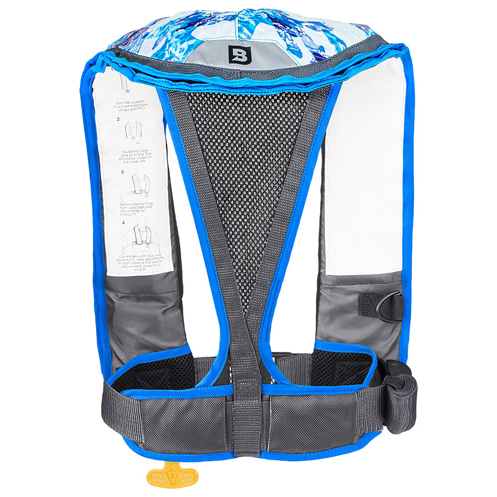 Bluestorm Atmos 40 Auto Type II Inflatable PFD - Coastal Blue [D1H-23-BSB] - Premium Life Vests from Bluestorm - Just $179.99! 