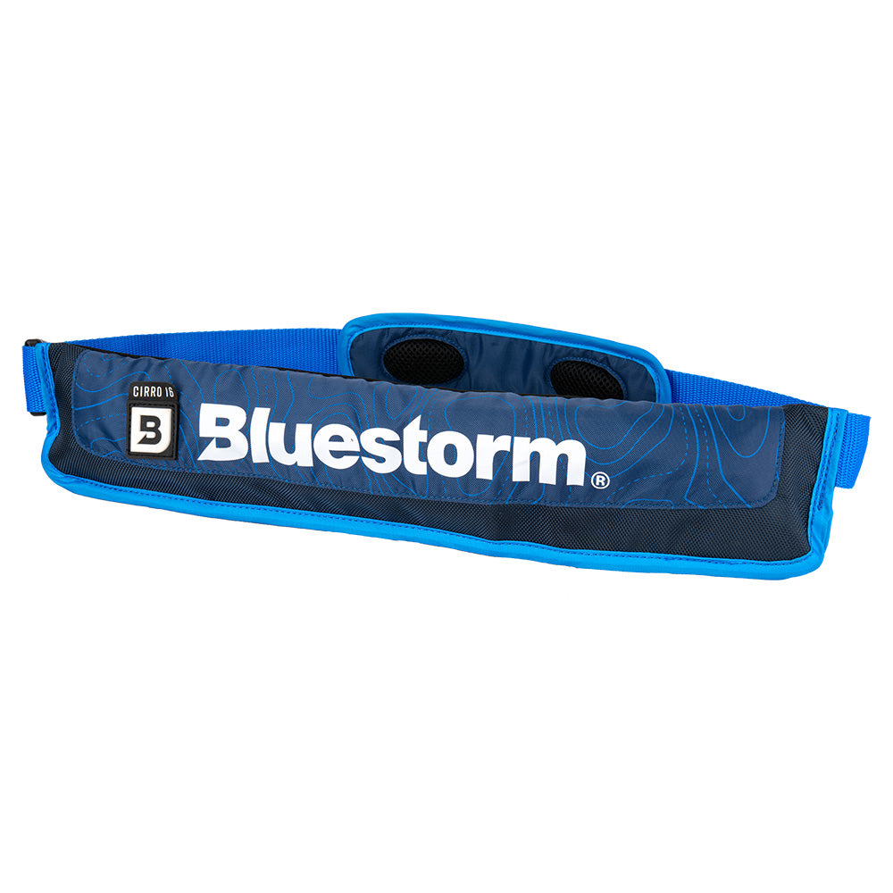 Bluestorm Cirro 16 Manual Inflatable Belt Pack - Deep Blue [BS-USD6MM-BLU] - Premium Life Vests from Bluestorm - Just $69.99! 