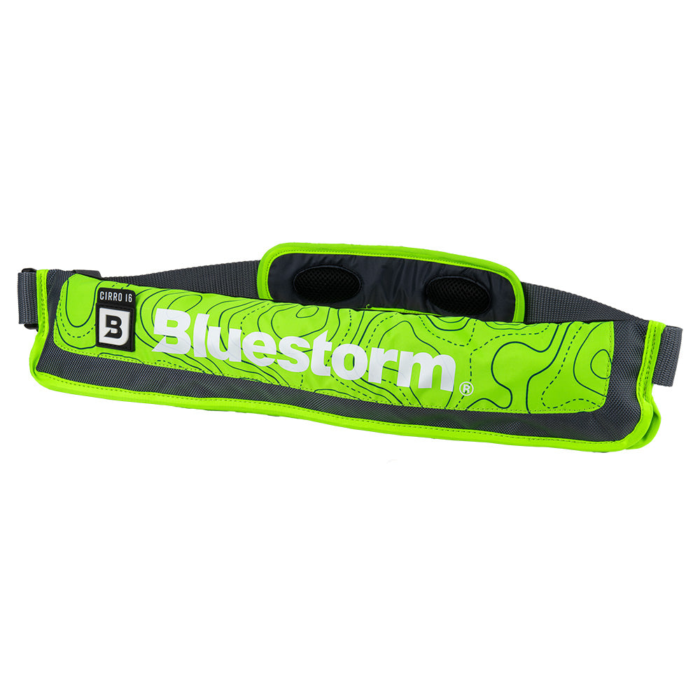 Bluestorm Cirro 16 Manual Inflatable Belt Pack - Hi-Vis [BS-USD6MM-HVS] - Premium Life Vests from Bluestorm - Just $69.99! 