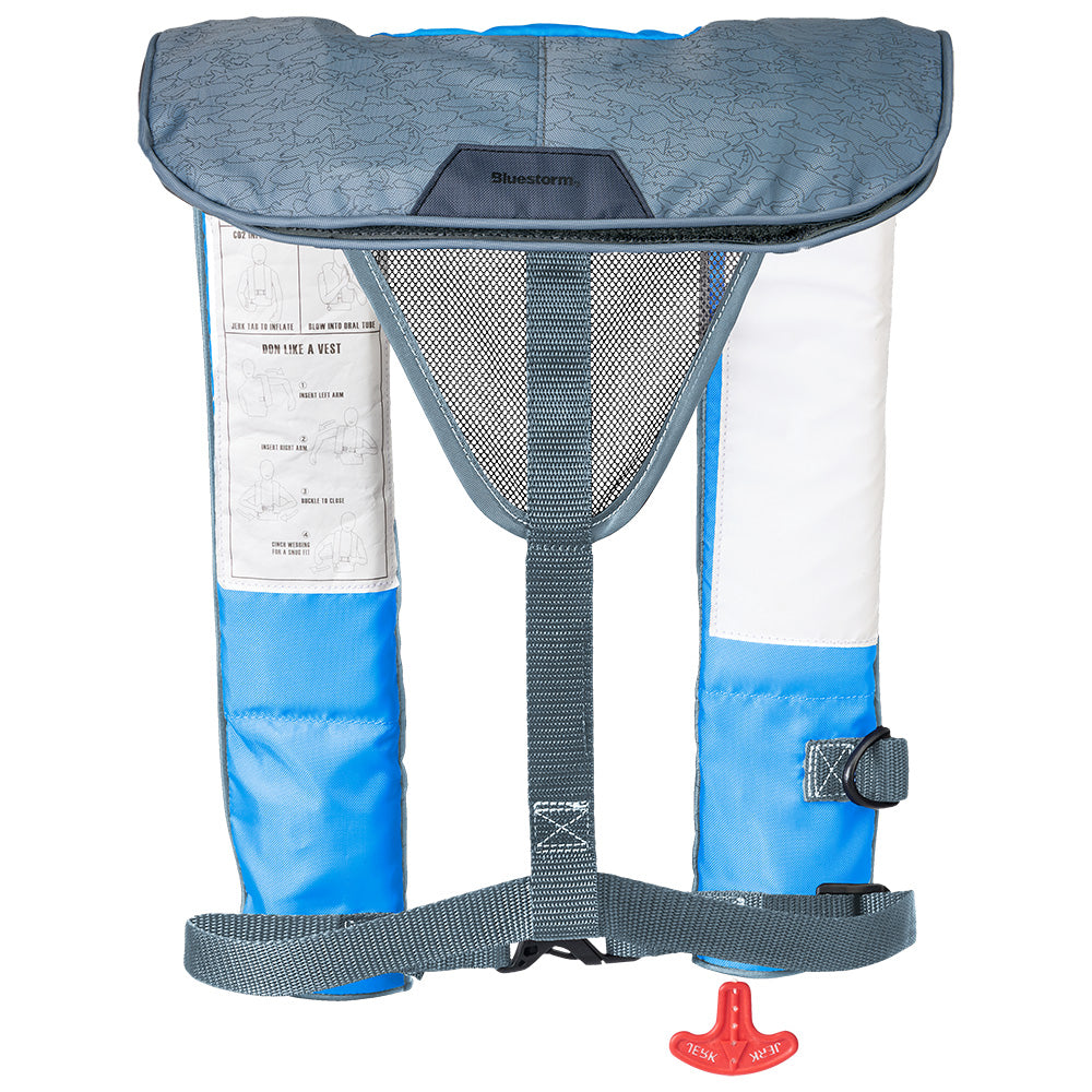 Bluestorm Cirrus 26 Auto/Manual Type V Inflatable PFD - Coastal Blue [SL6F-23-BSB] - Premium Life Vests from Bluestorm - Just $129.99! 