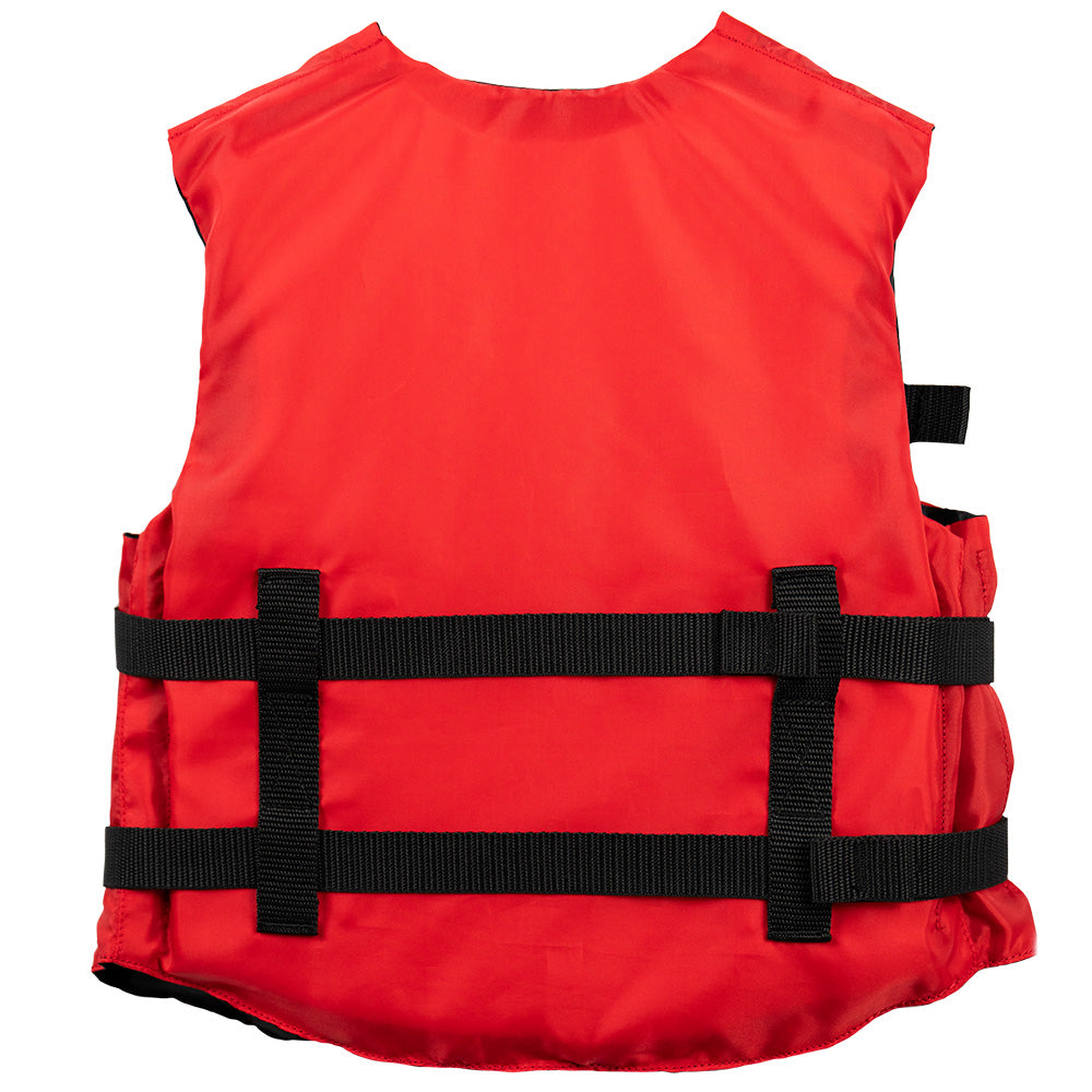 Bluestorm Type III General Boating Youth Foam Life Jacket - Red [BS-160-RED-Y] - Premium Life Vests from Bluestorm - Just $29.99! 