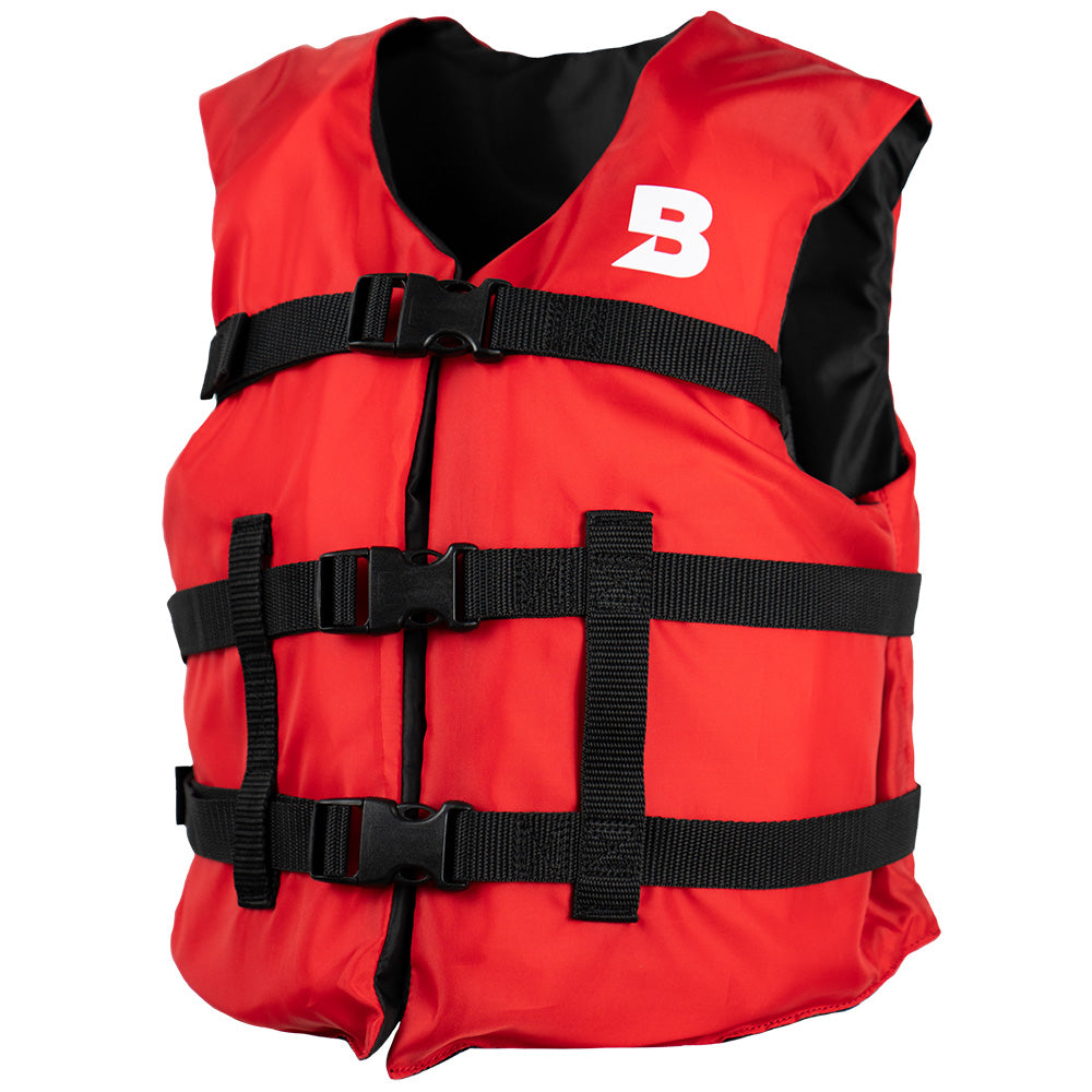 Bluestorm Type III General Boating Youth Foam Life Jacket - Red [BS-160-RED-Y] - Premium Life Vests from Bluestorm - Just $29.99! 