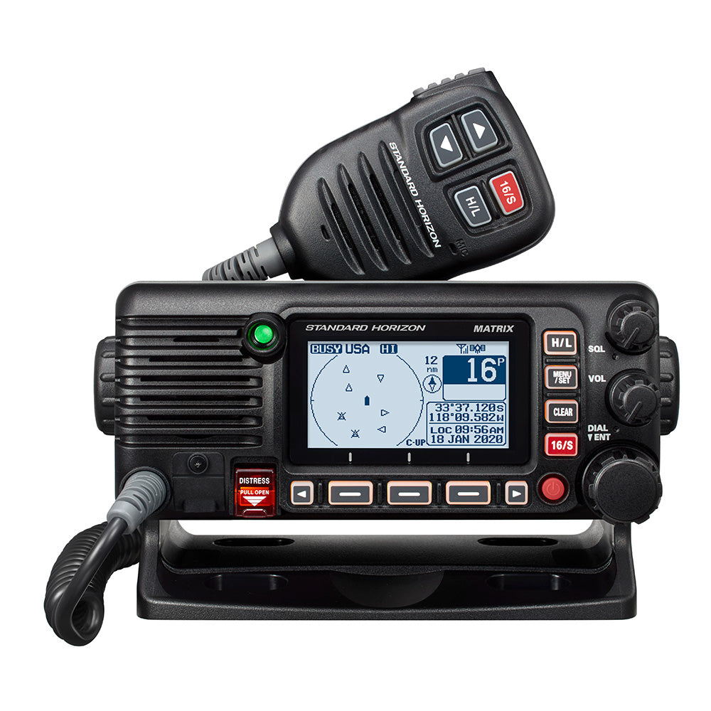 Standard Horizon GX24GPS 25W VHF w/GPS, AIS, N2K  Hailer [GX2410GPS] - Premium VHF - Fixed Mount from Standard Horizon - Just $395.99! 