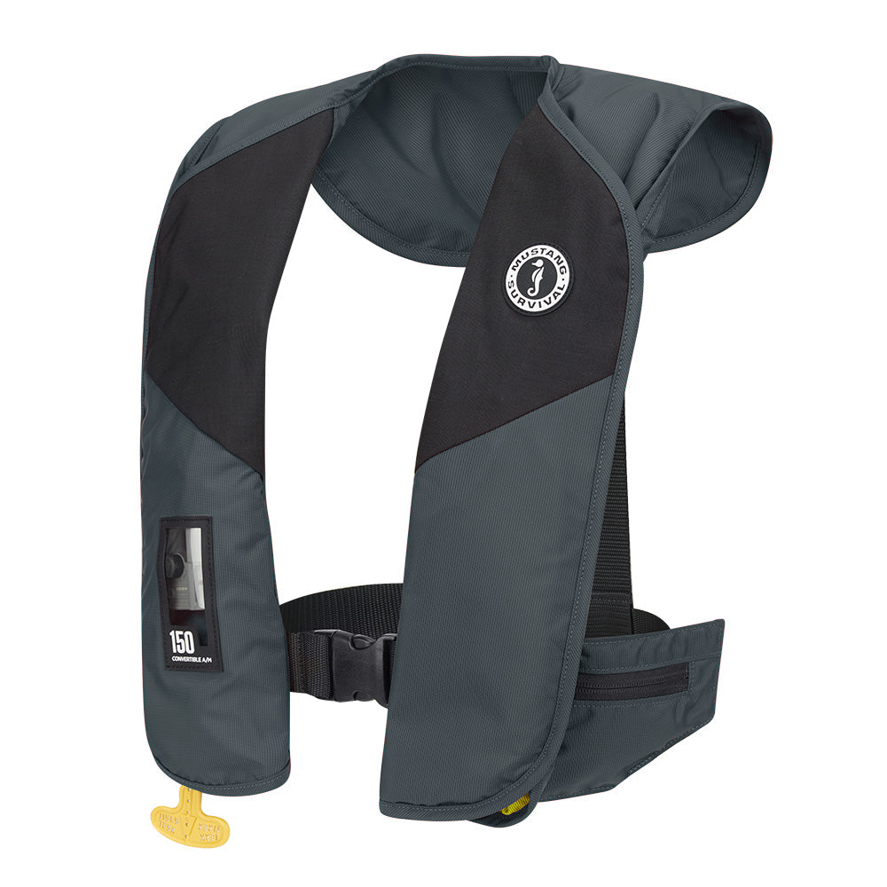 Mustang MIT 150 Convertible A/M Inflatable PFD - Admiral Grey [MD2020-191-0-235] - Premium Personal Flotation Devices from Mustang Survival - Just $189.99! 