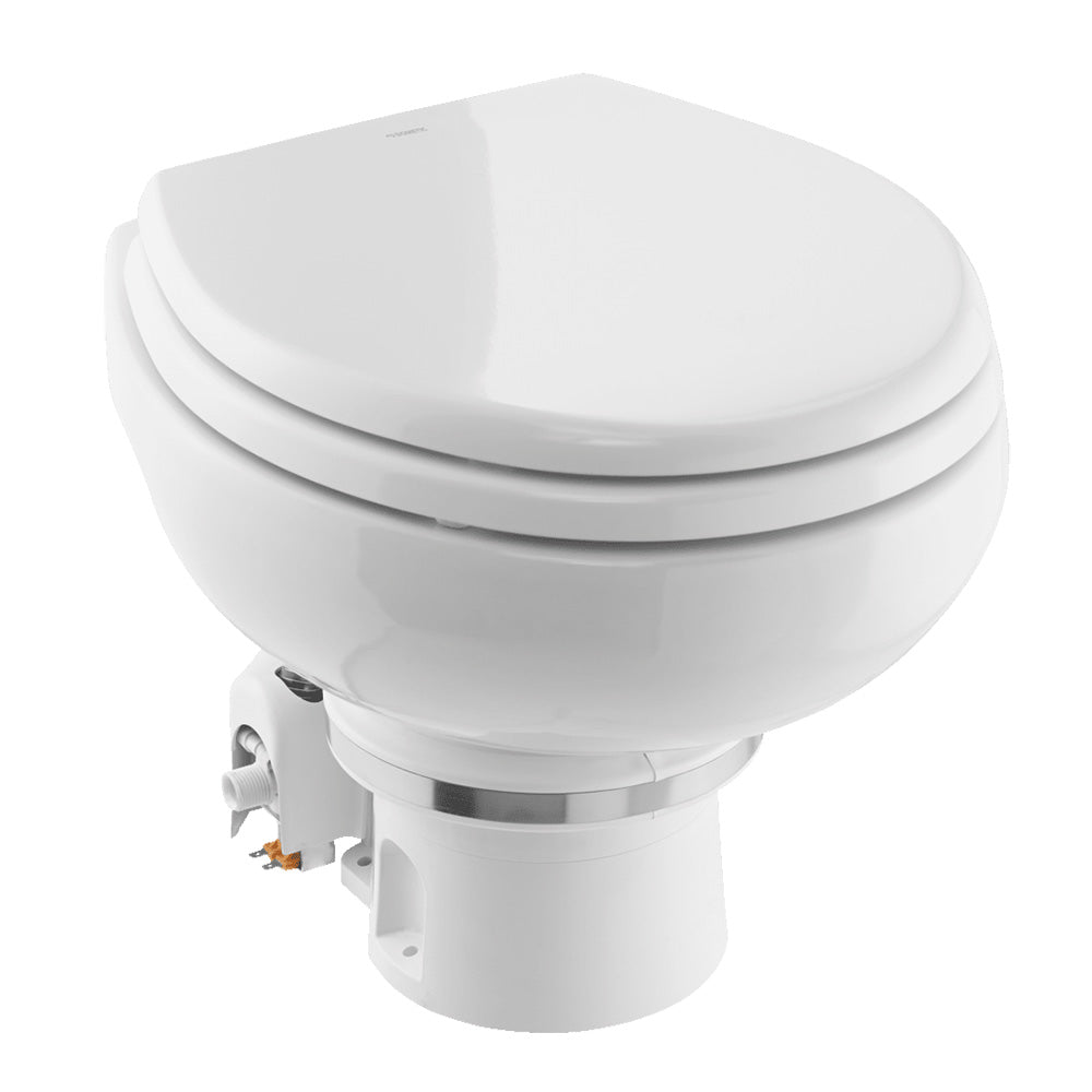 Dometic MasterFlush MF 7120 - White - Electric Macerating Toilet w/Orbit Base  Slow Close Seat - Freshwater - 12V [9610007270] - Premium Marine Sanitation from Dometic - Just $490.99! 