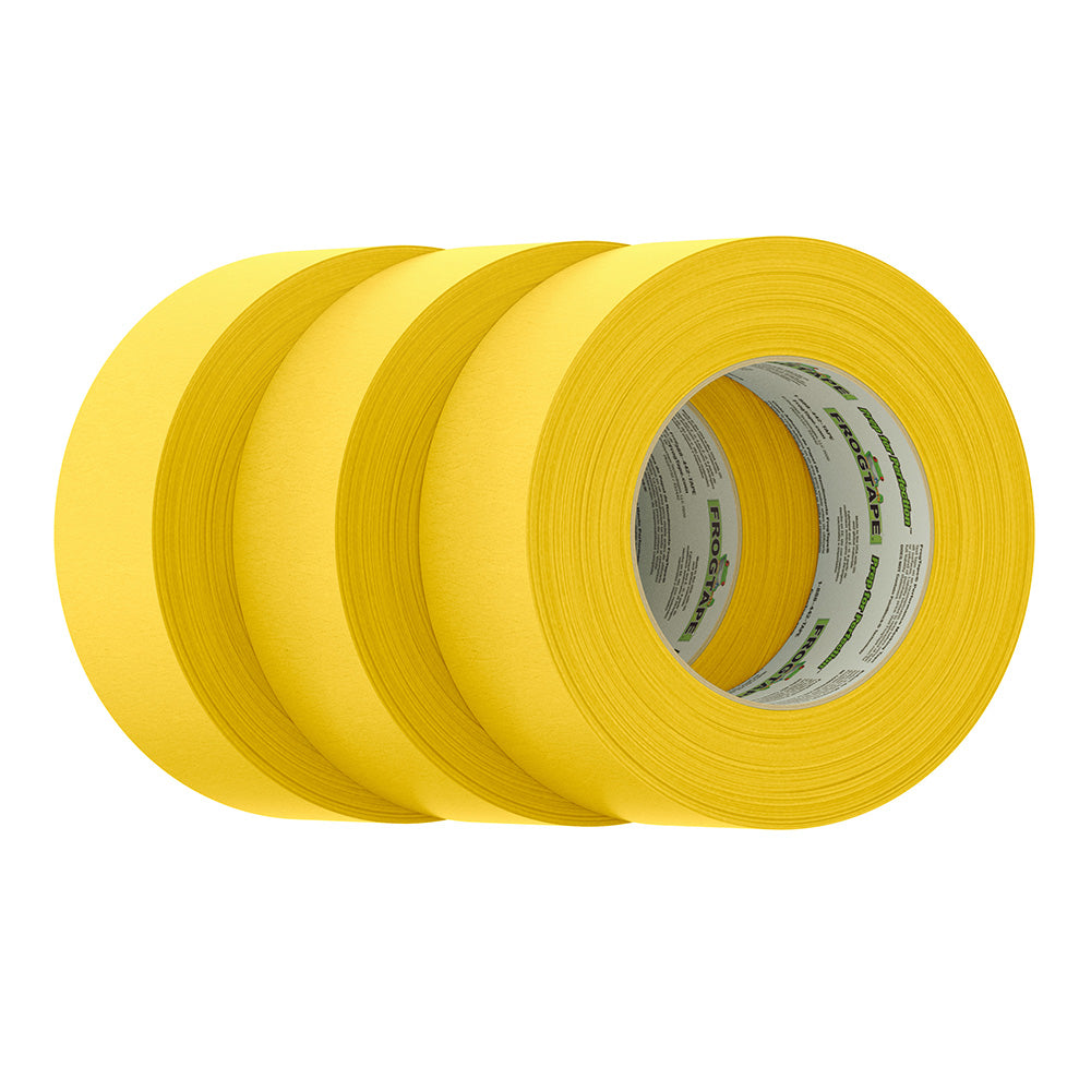 FrogTape CP 225 Medium-High Adhesion Masking Tape - 48MM x 55M x 3-Pack - Gold - Rated for 225F [105322] - Premium Adhesives/Sealants/Tapes from FrogTape - Just $33.99! 