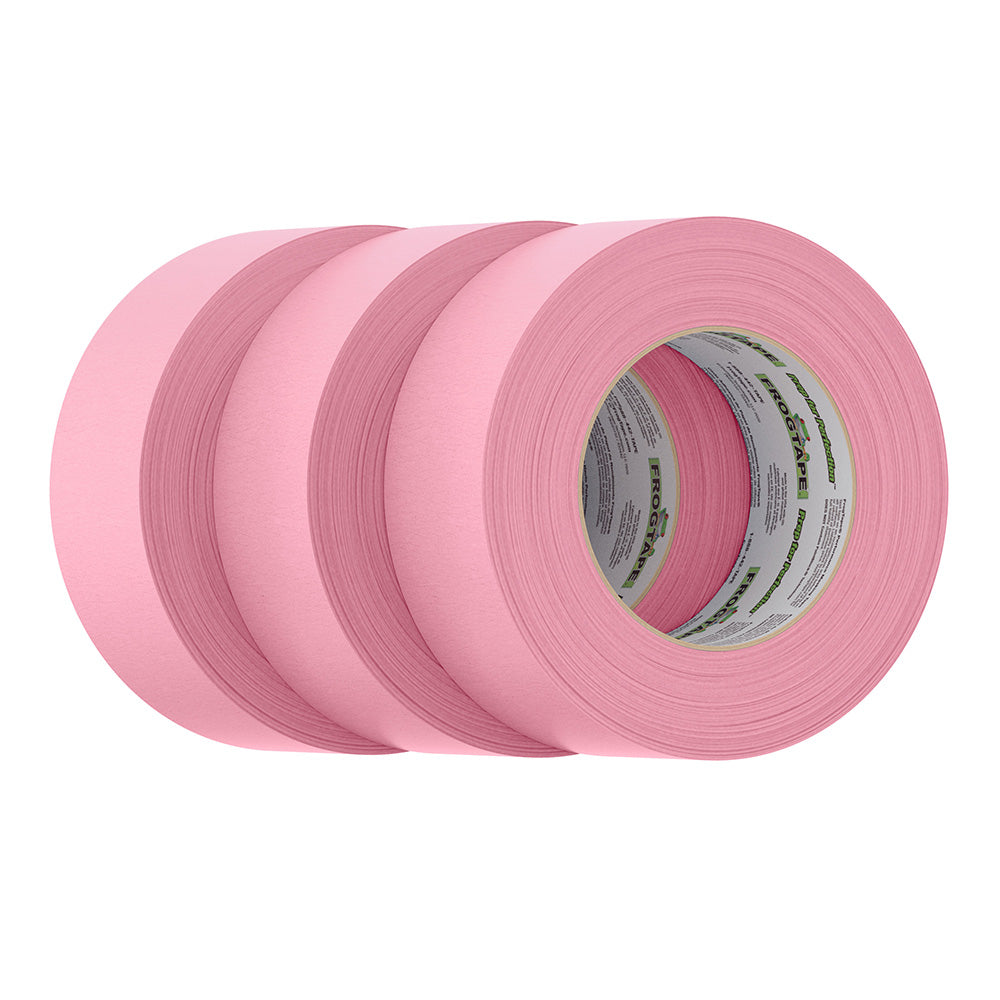 FrogTape CP 325 Medium-High Adhesion Masking Tape - 48MM x 55M x 3-Pack - Pink - Rated for 325F [105335] - Premium Adhesives/Sealants/Tapes from FrogTape - Just $60.99! 