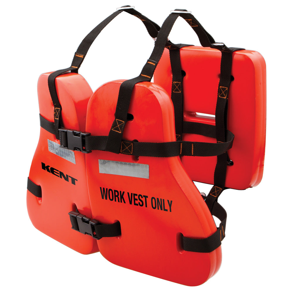 Kent Type V Vinyl Dip Work Vest - Oversized - Fits Chest Size 42- 68 [151200-200-005-13] - Premium Personal Flotation Devices from Kent Sporting Goods - Just $65.99! 