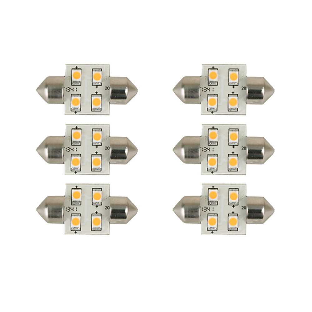 Scandvik 41160 Bulb Warm White *6-Pack [41160] - Premium Bulbs from Scandvik - Just $31.99! 