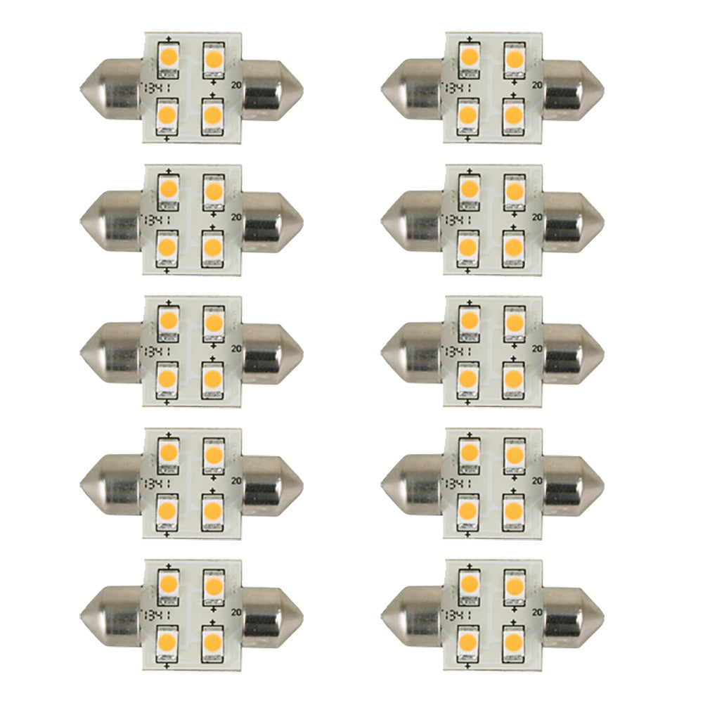 Scandvik 41174 Bulb Warm White *10-Pack [41174] - Premium Bulbs from Scandvik - Just $45.99! 