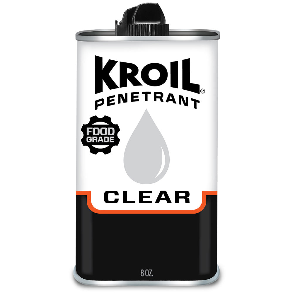 Kroil Clear Food Grade Penetrating Oil - Drip - 8oz Can [CKL081] - Premium Cleaning from Kroil - Just $14.99! 