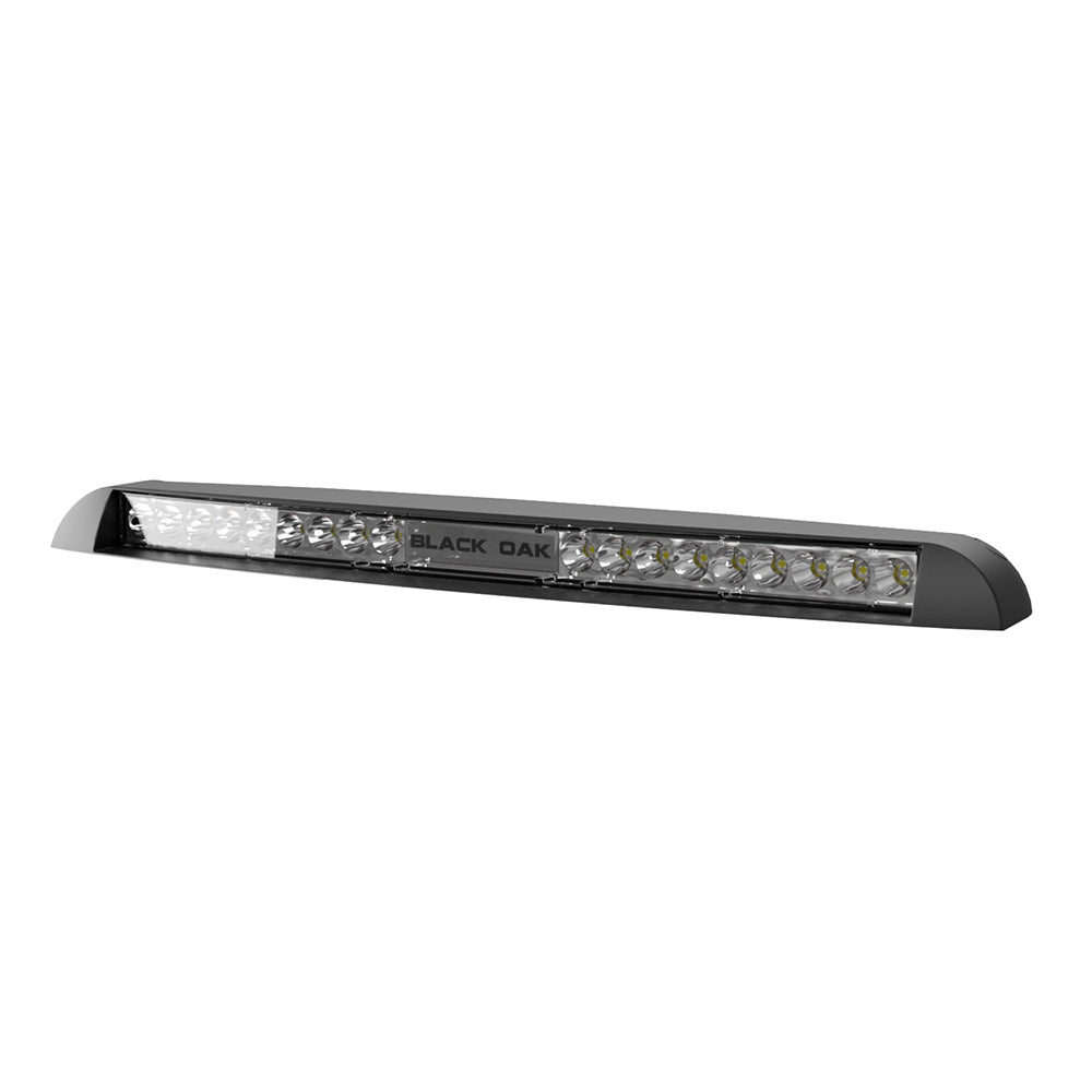 Black Oak Low Profile Marine Bar - Spot - Black [LP-BS] - Premium Light Bars from Black Oak LED - Just $680! 