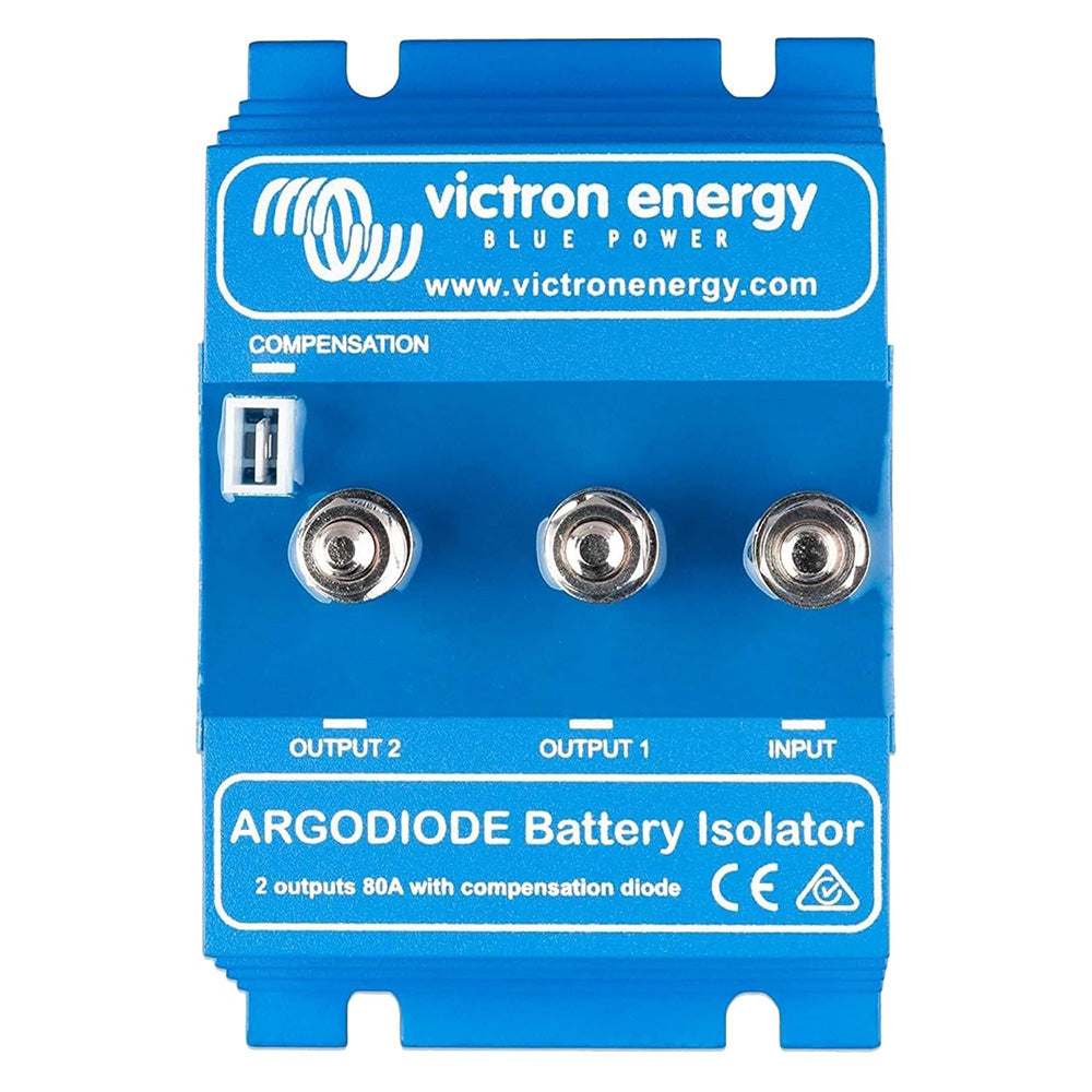 Victron Argodiode Battery Isolator 80-2AC - 2 Batteries - 80A [ARG080201000] - Premium Battery Isolators from Victron Energy - Just $50.15! 