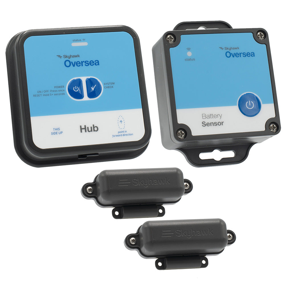 Skyhawk Oversea Pontoon Bundle Hub - 1 Oversea Hub, 1 Battery Sensor  2 Entry Sensors [OSKITPONTOON1] - Premium Security Systems from Skyhawk Oversea - Just $382.99! 