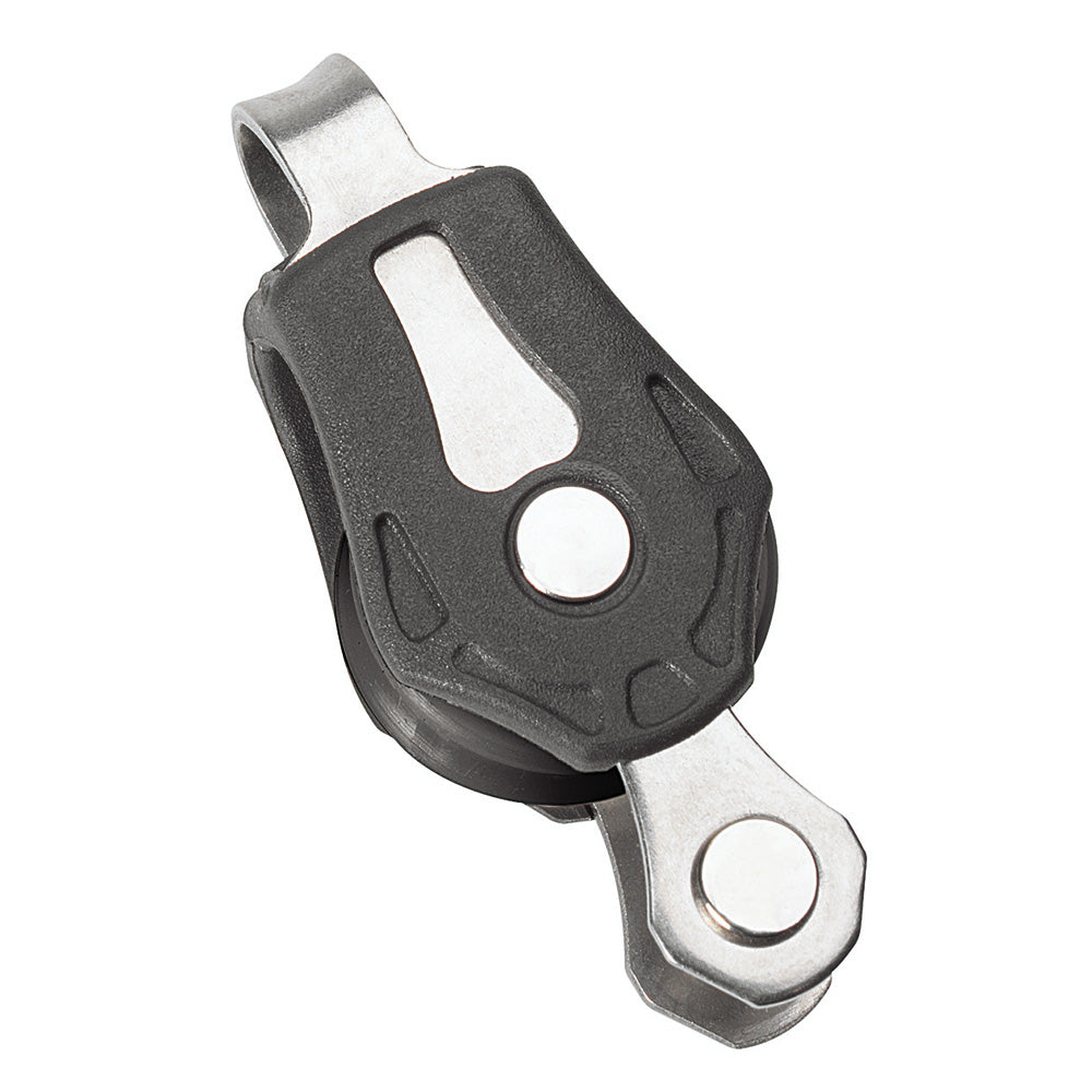 Barton Marine Size 0 20mm Plain Bearing Pulley Block Single Fixed Eye  Becket [N00111] - Premium Blocks from Barton Marine - Just $9.77! 