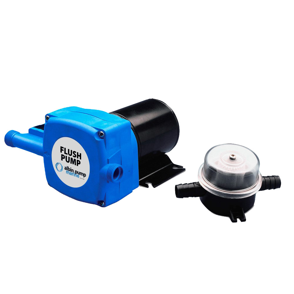 Albin Pump 12V Flush Pump [07-66-036] - Premium Marine Sanitation from Albin Group - Just $97.99! 