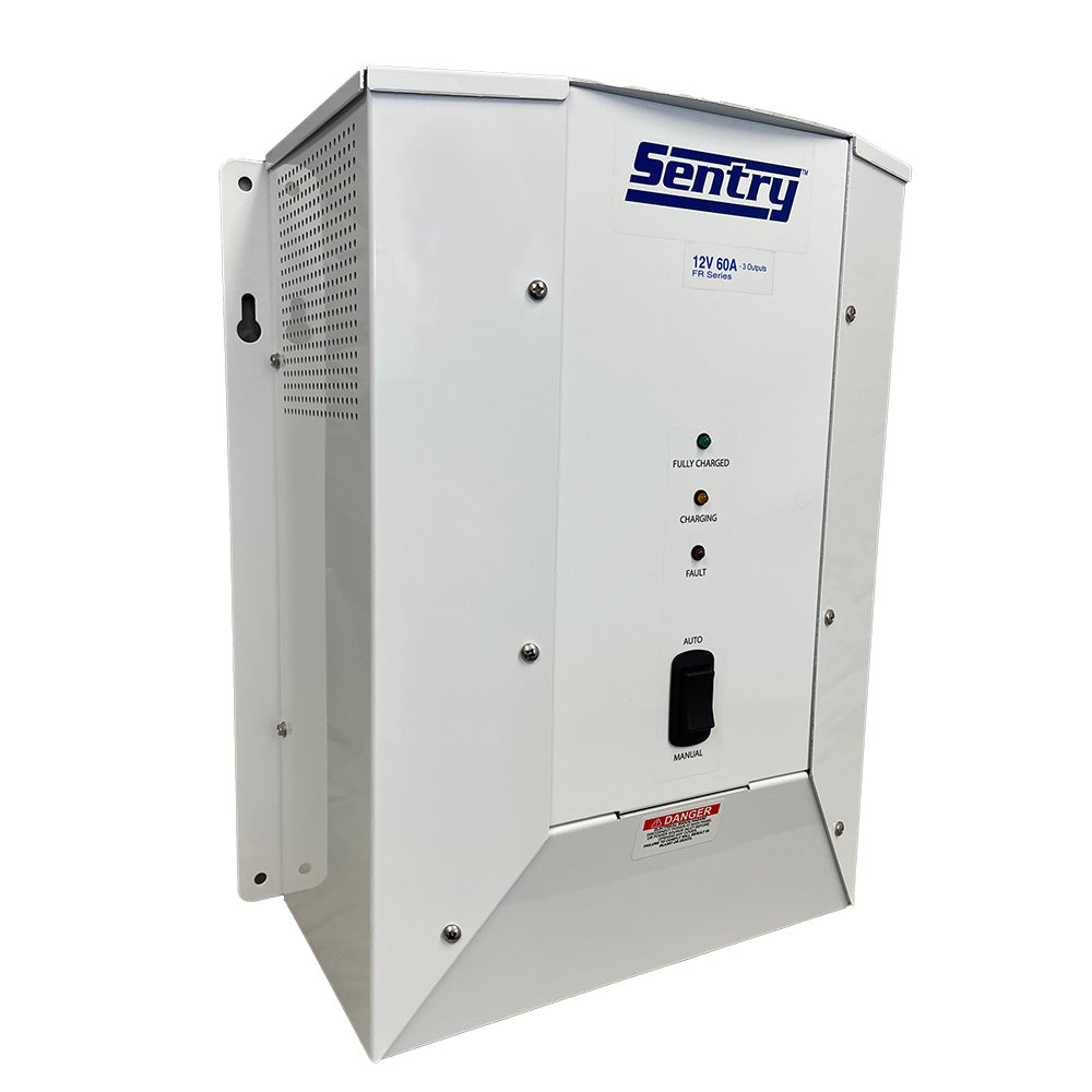 Sentry Marine Battery Charger 115/230V Input 12VDC - 60A - 3-Bank [SFR1260/3X] - Premium Battery Chargers from Sentry - Just $1681.99! 