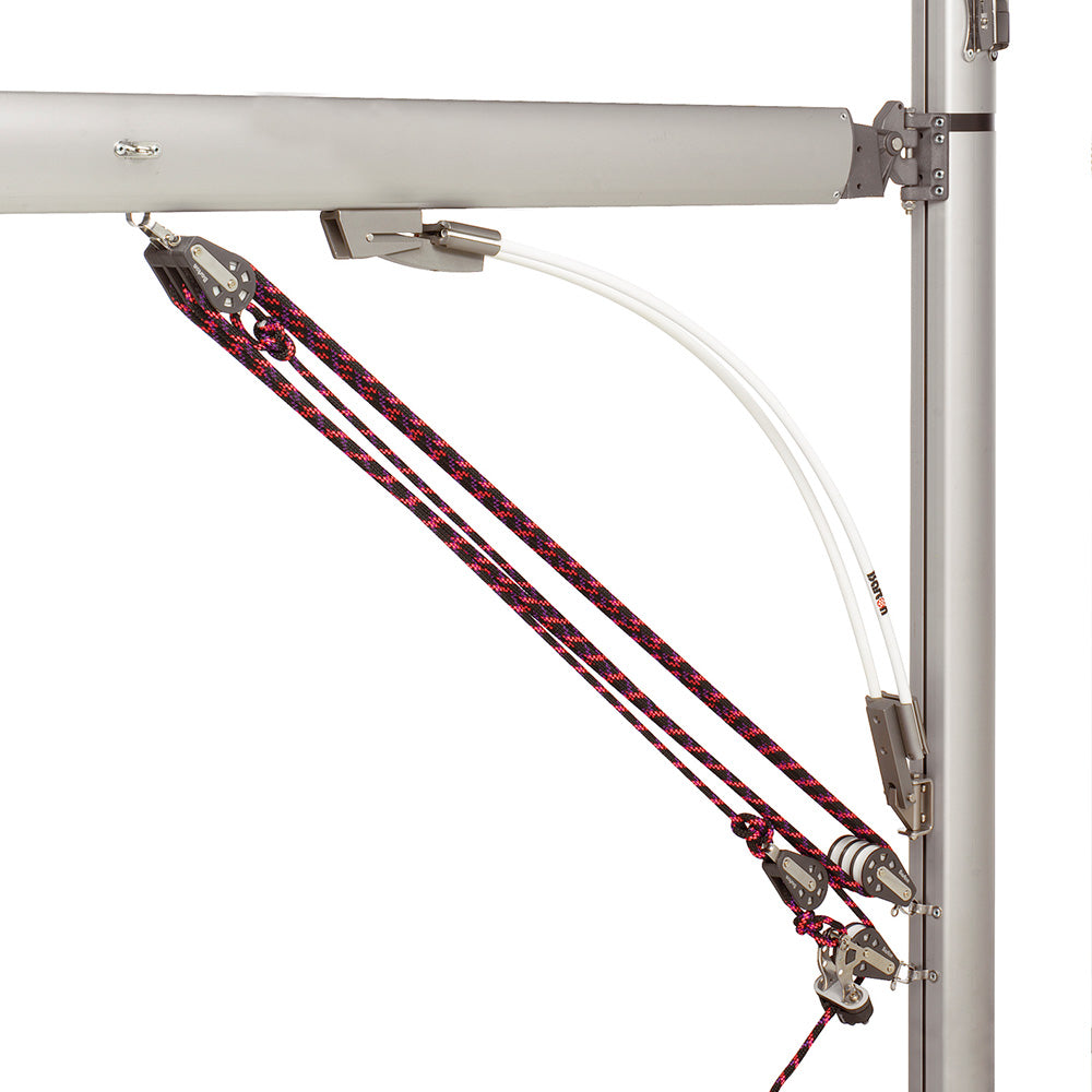 Barton Marine Boomstrut  Silver/White f/Boats Up To 20' [44010] - Premium Rigging from Barton Marine - Just $295.20! 