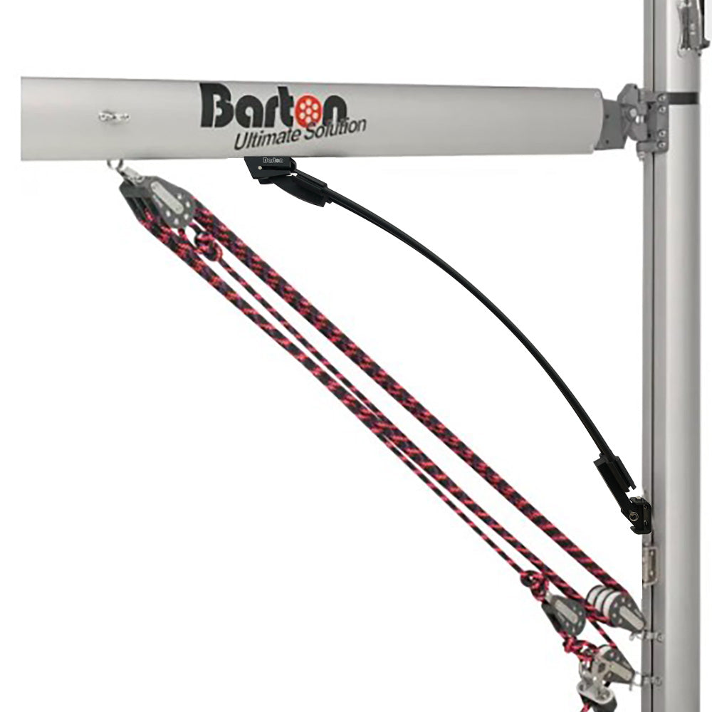 Barton Boomstrut - Black f/Boats Up To 20' [44011] - Premium Rigging from Barton Marine - Just $324! 