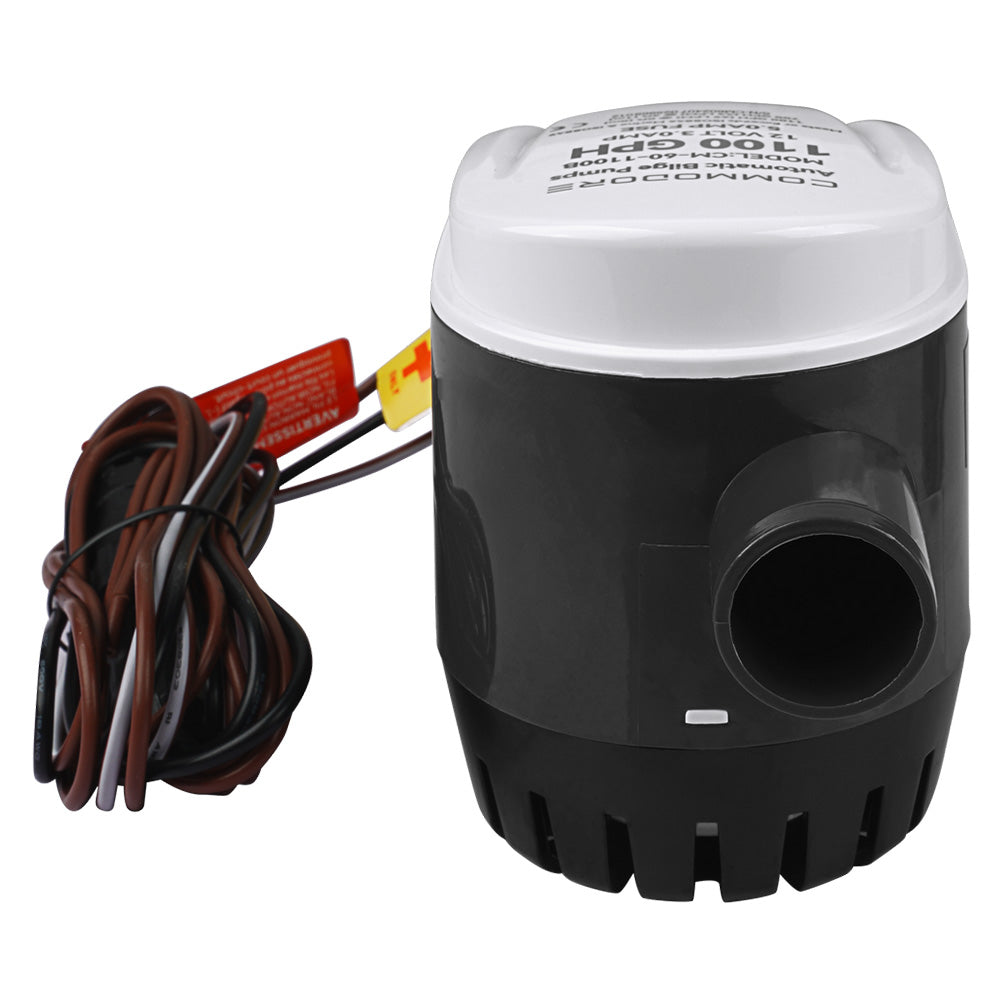 Commodore 1100 GPH 60 Series Automatic Bilge Pump - 12V [CM-60-1100B] - Premium Bilge Pumps from Commodore - Just $99.99! 