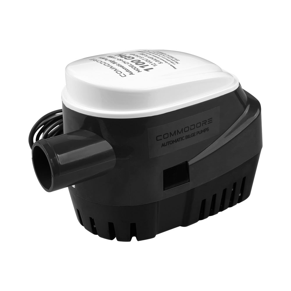 Commodore 1100 GPH 60 Series Automatic Bilge Pump - 12V [CM-60-1100B] - Premium Bilge Pumps from Commodore - Just $99.99! 