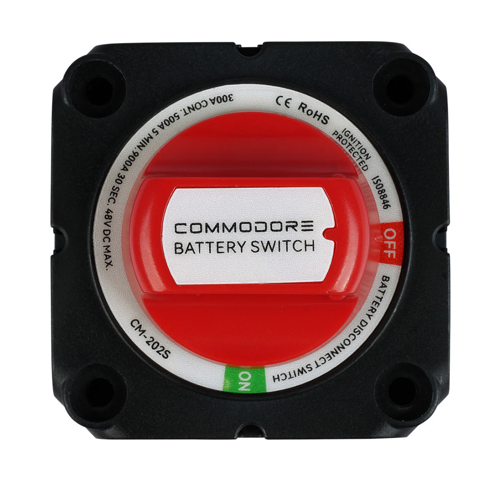 Commodore On/Off Battery Disconnect Switch [CM-202S] - Premium Battery Management from Commodore - Just $29.99! 