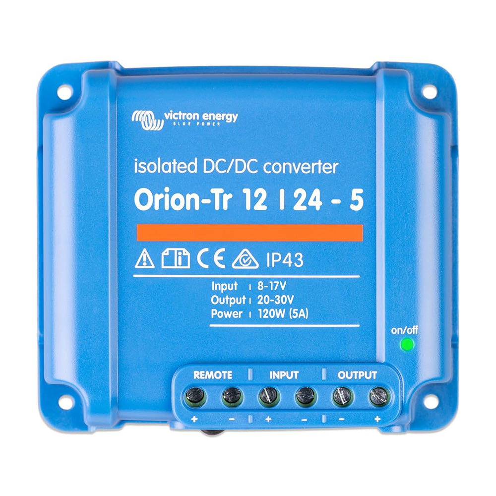 Victron Orion-Tr Smart 12/24-5A 120W Isolated DC-DC Converter [ORI122410110] - Premium DC to DC Converters from Victron Energy - Just $63.75! 