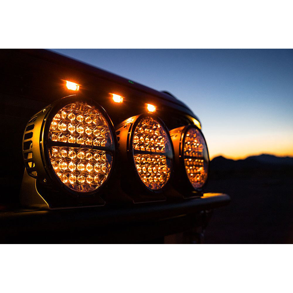 RIGID Industries 360-Series RGBW 9" Offroad Lamp Spot Beam w/RGBW Backlight Pods - Single [36422] - Premium Lighting from RIGID Industries - Just $699.99! 