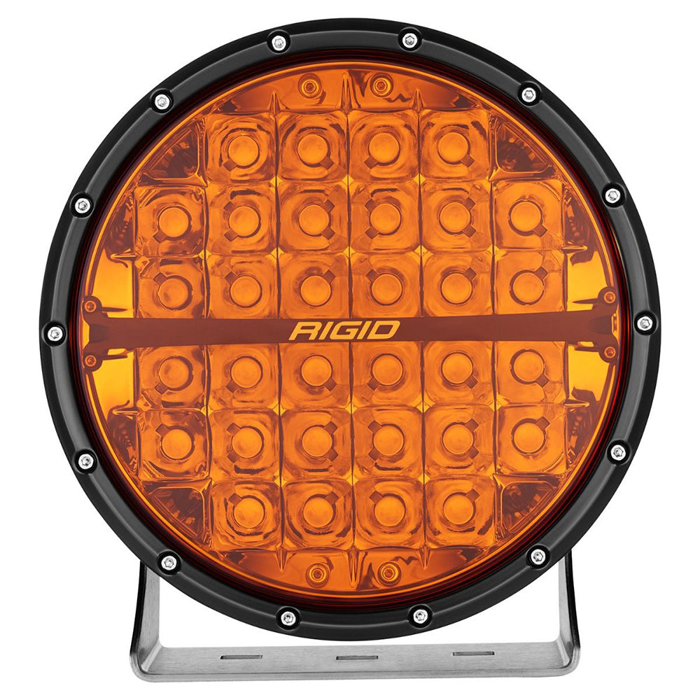 RIGID Industries 360-Series Amber Pro 9" Offroad Spot Beam w/Amber Backlight Pod - Single [36522] - Premium Lighting from RIGID Industries - Just $699.99! 