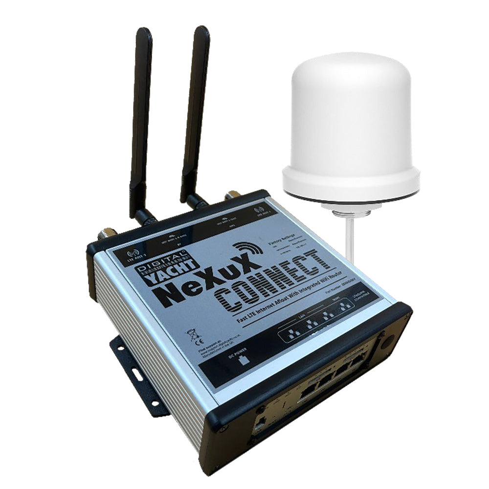 Digital Yacht NeXuX Connect System - Internet Afloat w/Antenna  7M Cable [ZDIG4GNXX] - Premium Mobile Broadband from Digital Yacht - Just $870.99! 