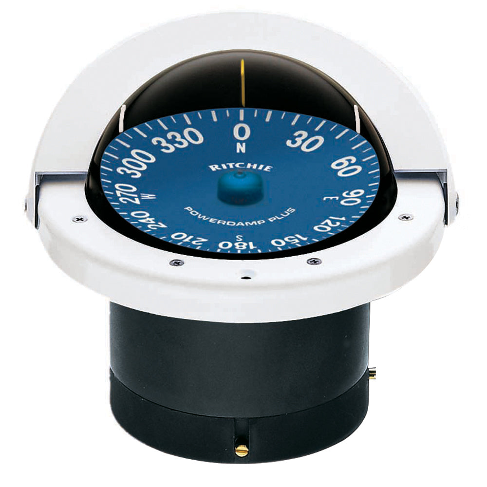 Ritchie SS-2000W SuperSport Compass - Flush Mount - White [SS-2000W] - Premium Compasses from Ritchie - Just $496.99! 