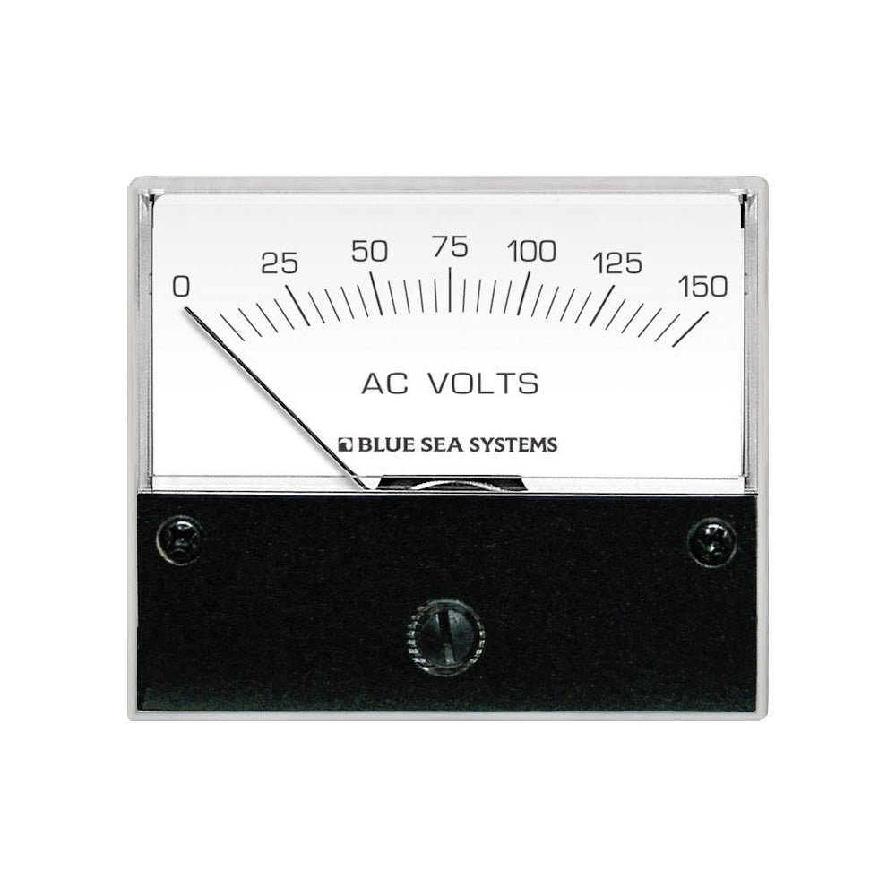Blue Sea 9353 AC Analog Voltmeter 0-150V AC [9353] - 1st Class Eligible, Brand_Blue Sea Systems, Electrical, Electrical | Meters & Monitoring - Blue Sea Systems - Meters & Monitoring