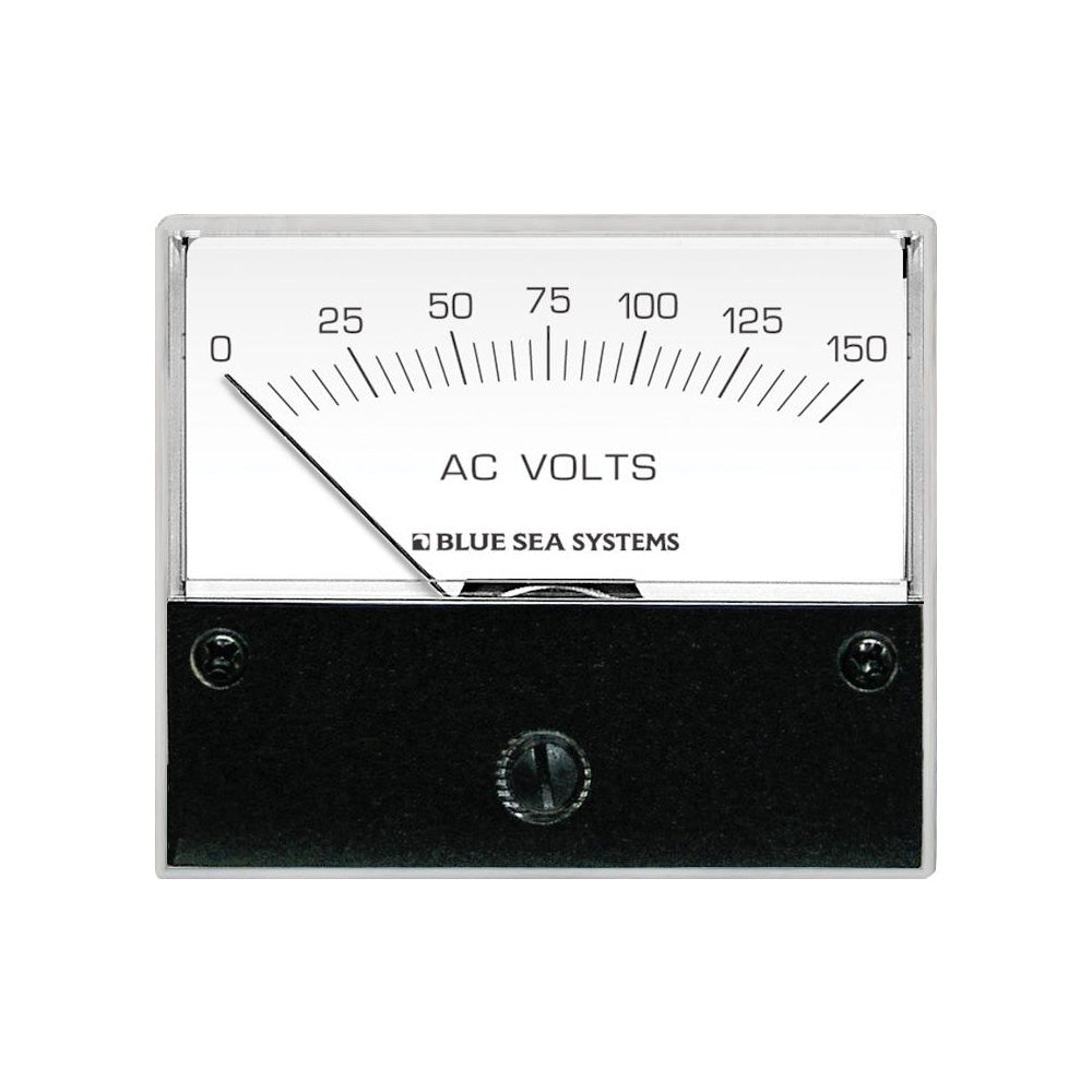 Blue Sea 9353 AC Analog Voltmeter 0-150V AC [9353] - Premium Meters & Monitoring from Blue Sea Systems - Just $37.99! 