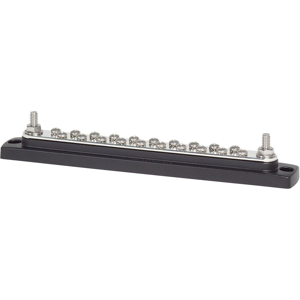 Blue Sea 2302 150AMP Common BusBar 20 x 8-32 Screw Terminal [2302] - Premium Busbars, Connectors & Insulators from Blue Sea Systems - Just $25.99! 