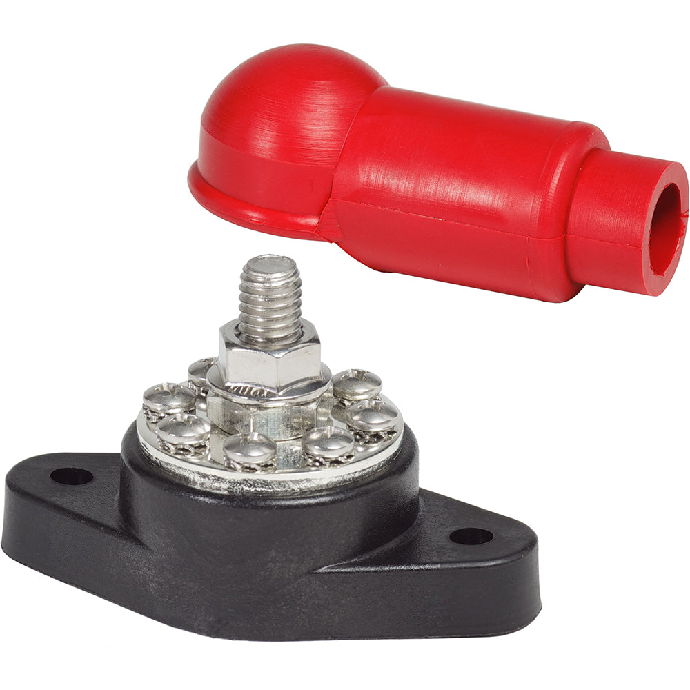 Blue Sea 2103 PowerPost Plus Cable Connector 3/8" Stud [2103] - Premium Busbars, Connectors & Insulators from Blue Sea Systems - Just $24.99! Shop now at Boat Gear Depot