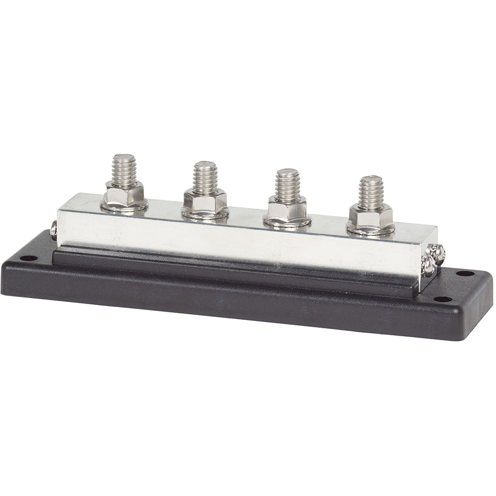 Blue Sea 2104 PowerBar 600AMP Cable Connector 4 x 3/8 16 Stud Terminal [2104] - Premium Busbars, Connectors & Insulators from Blue Sea Systems - Just $101.99! 