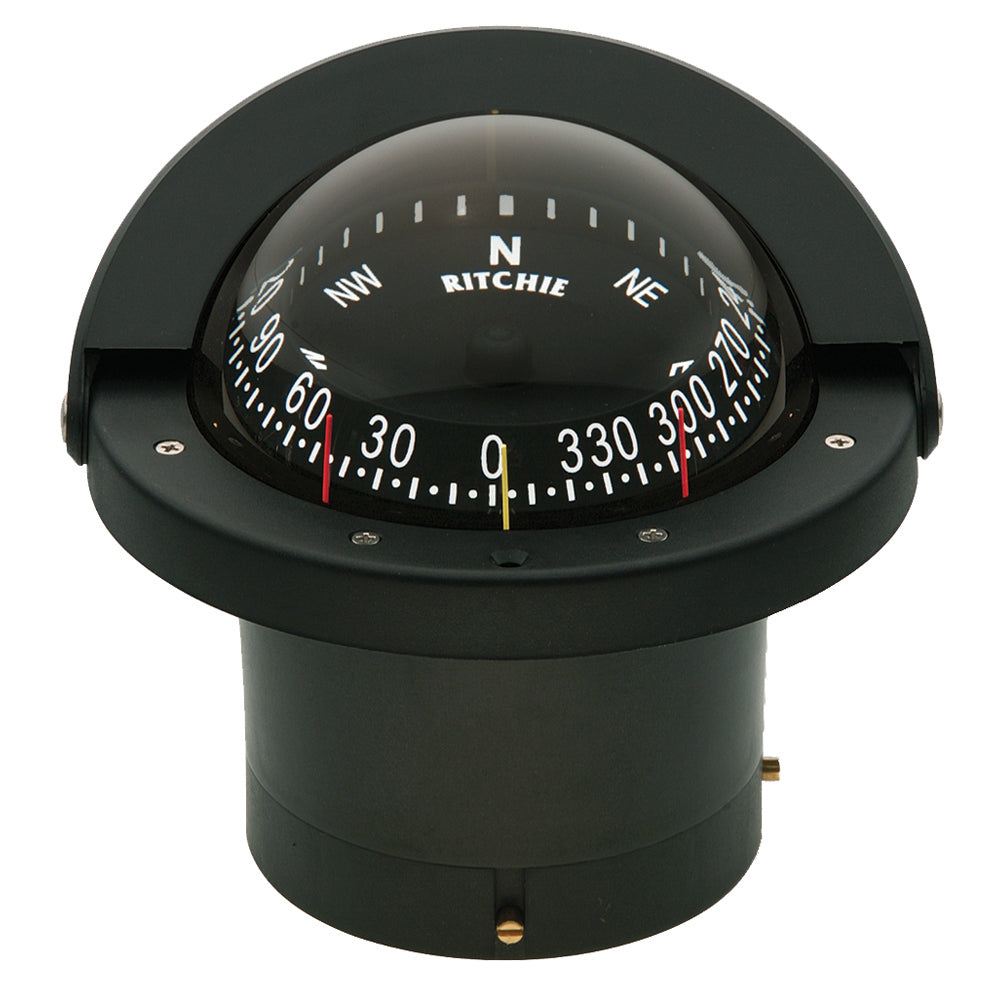 Ritchie FN-203 Navigator Compass - Flush Mount - Black [FN-203] - Brand_Ritchie, Marine Navigation & Instruments, Marine Navigation & Instruments | Compasses - Ritchie - Compasses