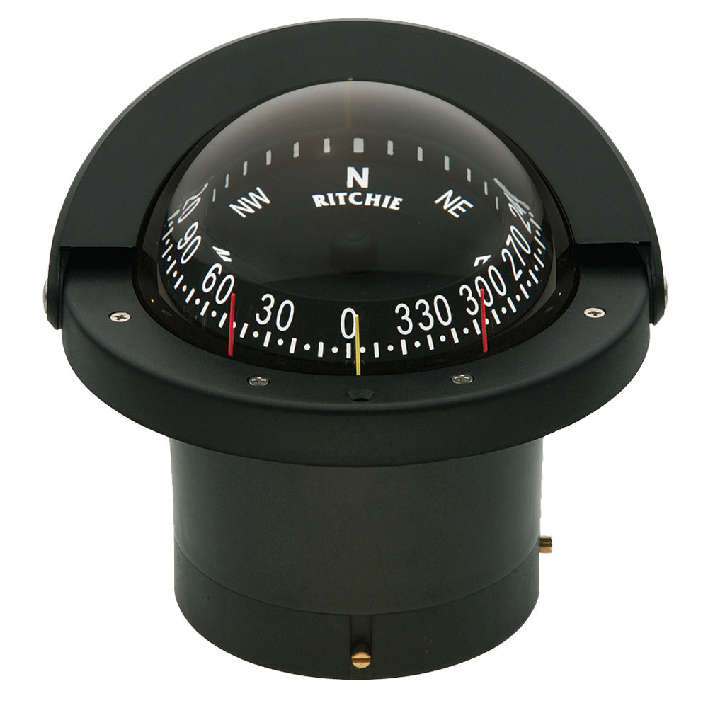 Ritchie FN-203 Navigator Compass - Flush Mount - Black [FN-203] - Premium Compasses from Ritchie - Just $438.99! 