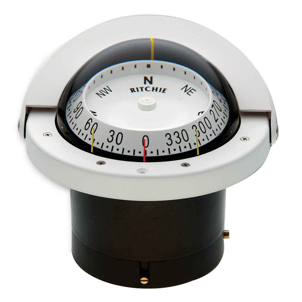 Ritchie FNW-203 Navigator Compass - Flush Mount - White [FNW-203] - Premium Compasses from Ritchie - Just $438.99! 