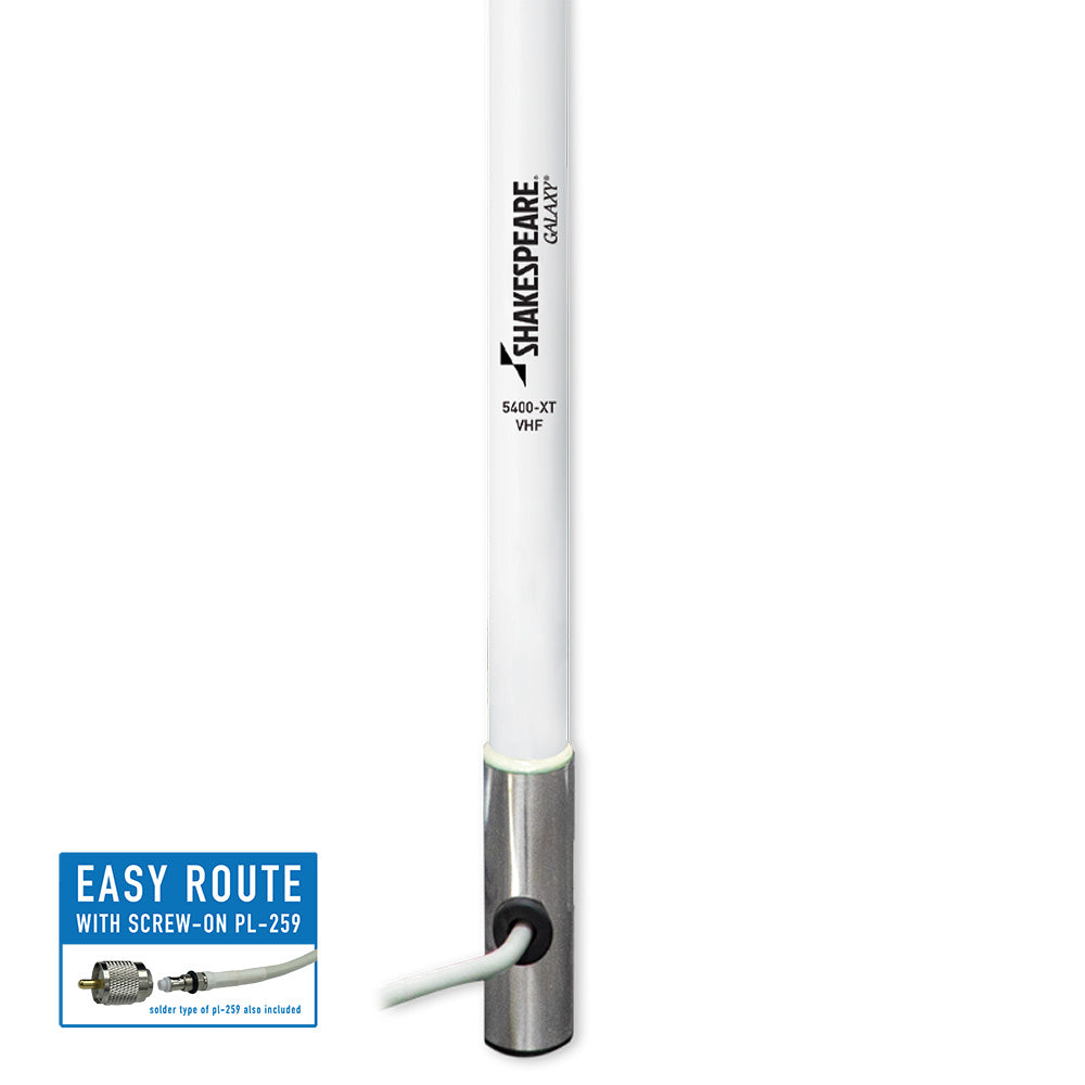 Shakespeare 5400-XT Galaxy 4' VHF Antenna - 3dB Gain [5400-XT] - Premium Antennas from Shakespeare - Just $186.99! 