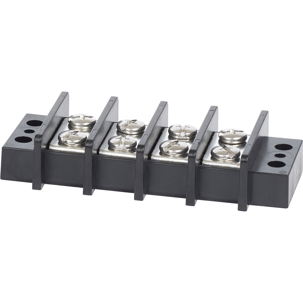 Blue Sea 2604 Terminal Block 65AMP - 4 Circuit [2604] - Premium Busbars, Connectors & Insulators from Blue Sea Systems - Just $11.99! 