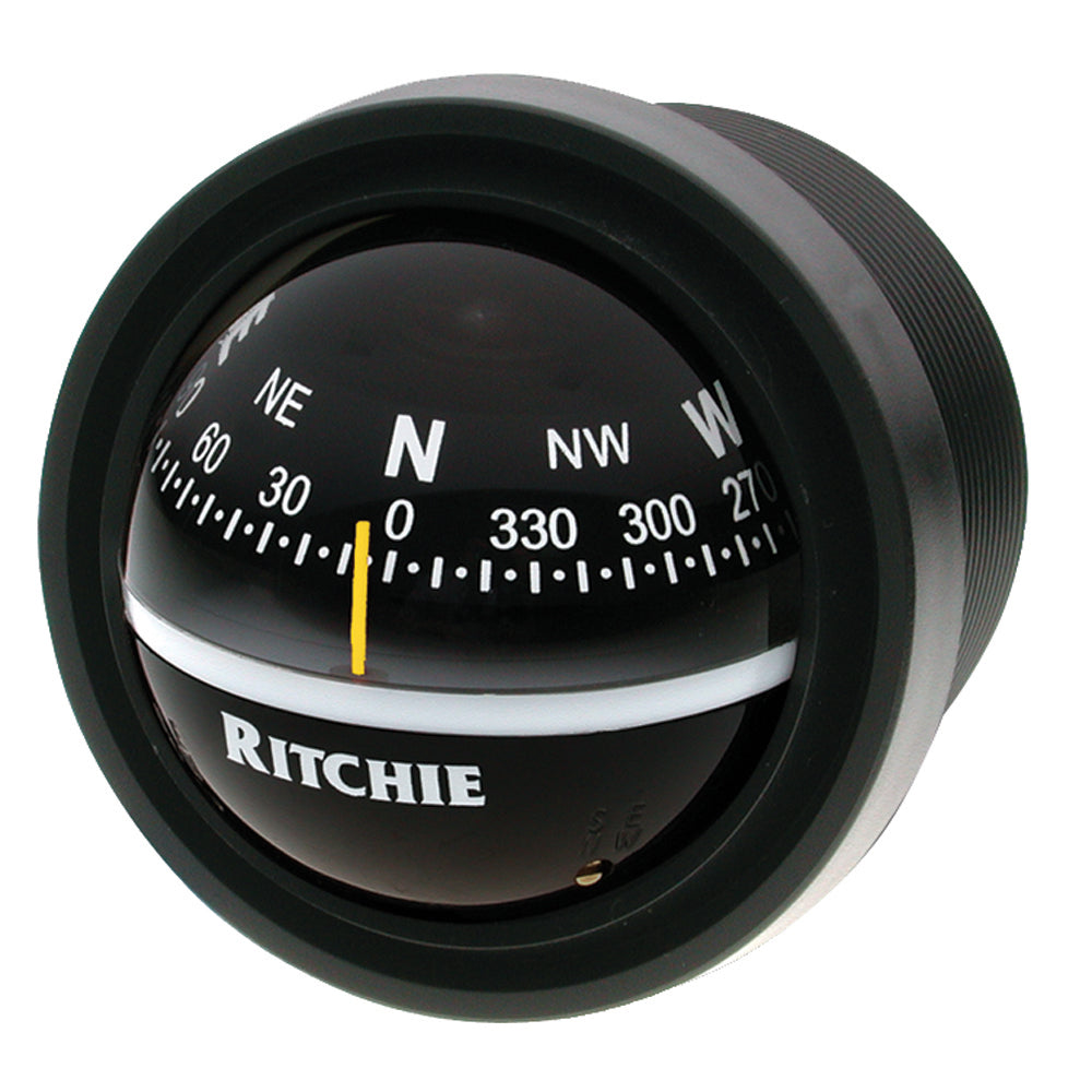 Ritchie V-57.2 Explorer Compass - Dash Mount - Black [V-57.2] - Premium Compasses from Ritchie - Just $91.01! 