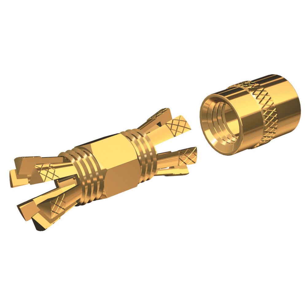 Shakespeare PL-258-CP-G Gold Splice Connector For RG-8X or RG-58/AU Coax. [PL-258-CP-G] - Premium Accessories from Shakespeare - Just $19.99! 