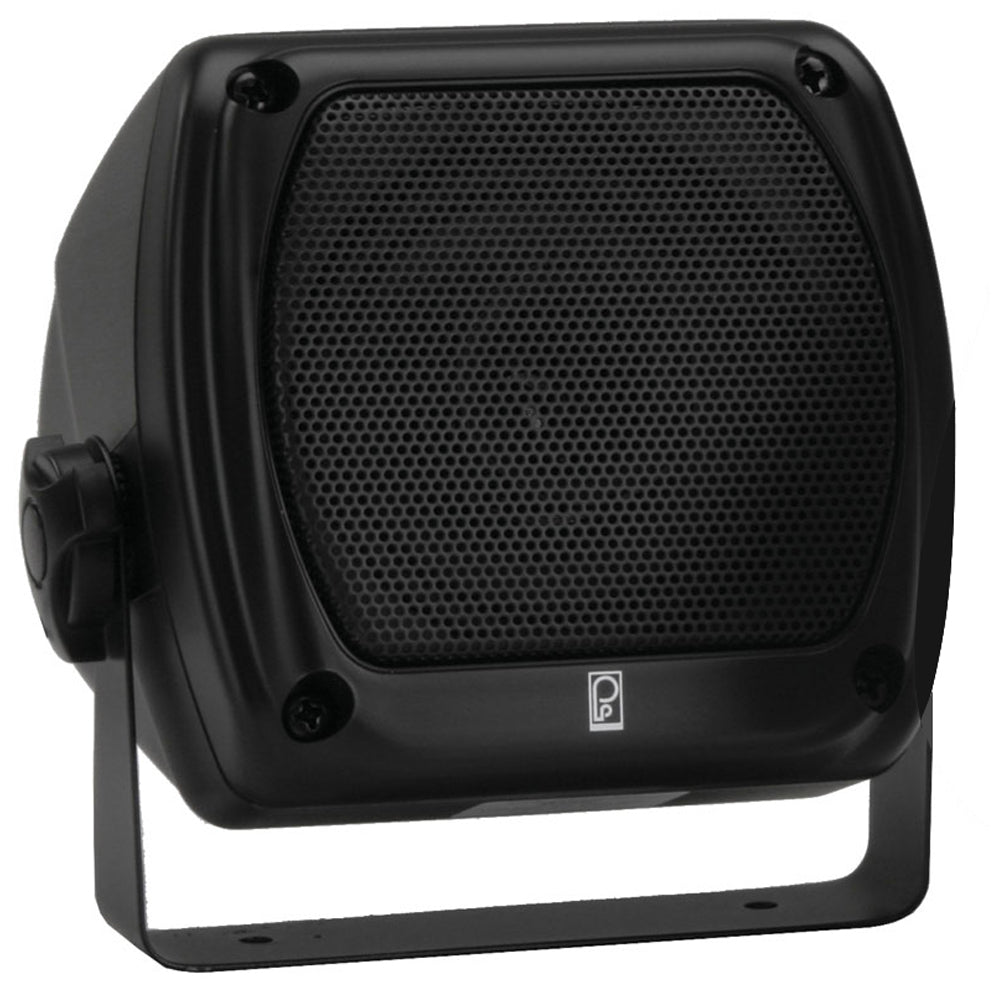 Poly-Planar MA-840 80 Watt Subcompact Box Speaker - Black [MA840B] - Brand_Poly-Planar, Clearance, Entertainment, Entertainment | Speakers, Specials - Poly-Planar - Speakers