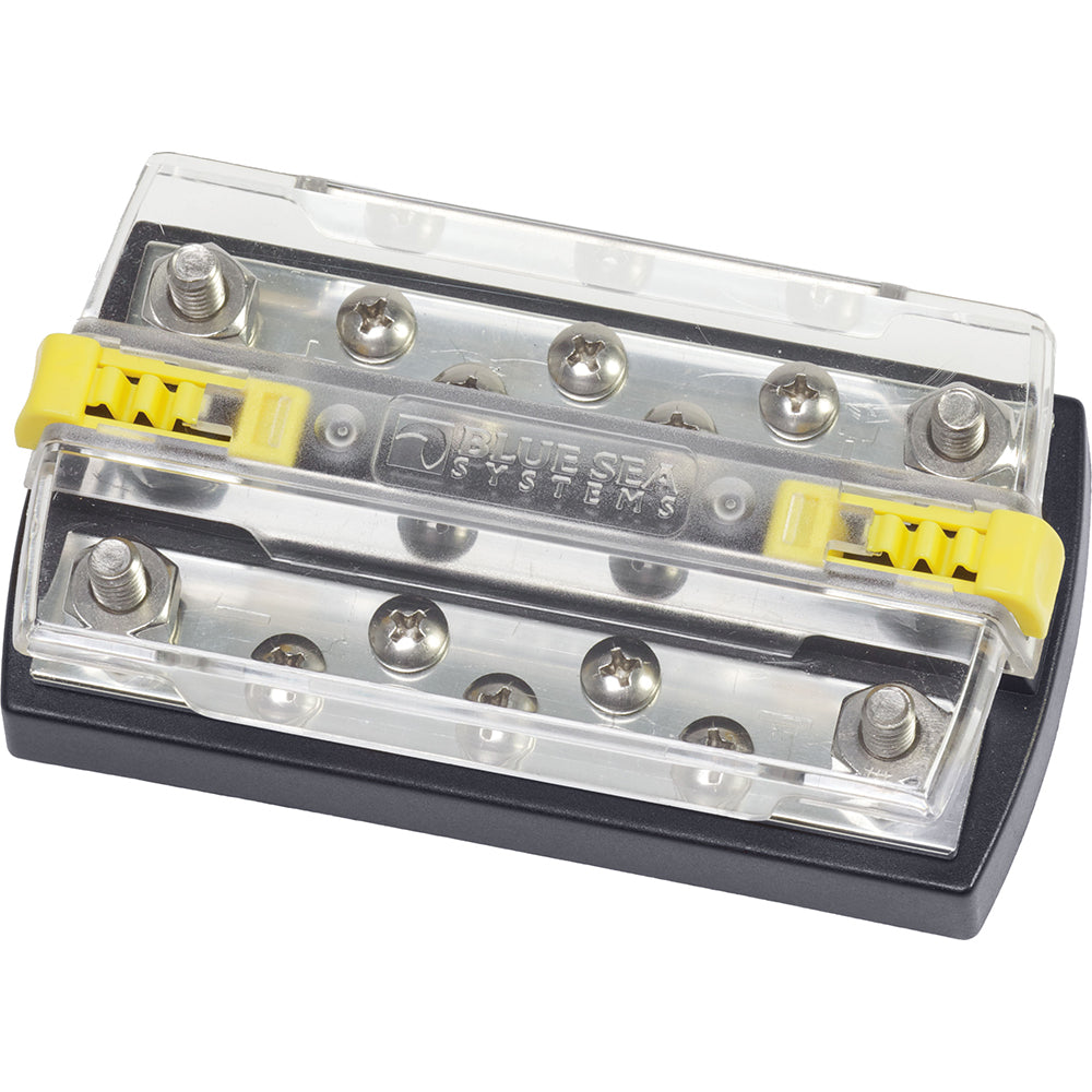 Blue Sea 2723 DualBus Plus 5/16" Stud - 5 x 10 - 32 Screw Terminal [2723] - Premium Busbars, Connectors & Insulators from Blue Sea Systems - Just $31.99! 