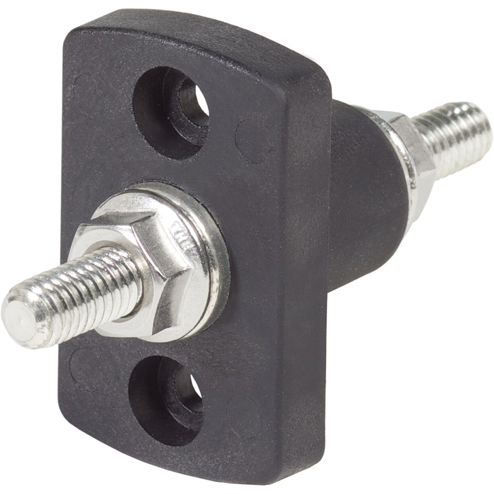 Blue Sea 2201 Black Terminal Feed Through Connector [2201] - Premium Busbars, Connectors & Insulators from Blue Sea Systems - Just $21.99! 