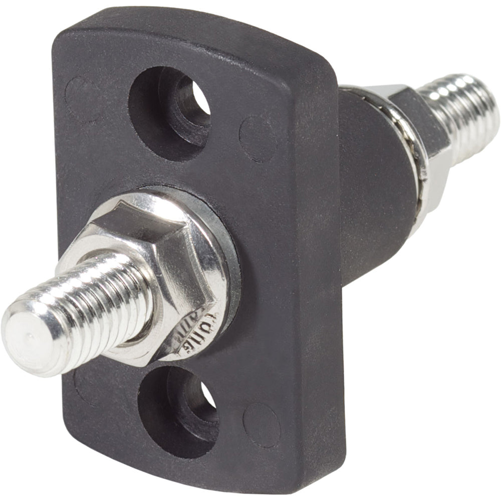Blue Sea 2203 Black Terminal Feed Through Connector [2203] - 1st Class Eligible, Brand_Blue Sea Systems, Connectors & Insulators, Electrical, Electrical | Busbars - Blue Sea Systems - Busbars, Connectors & Insulators